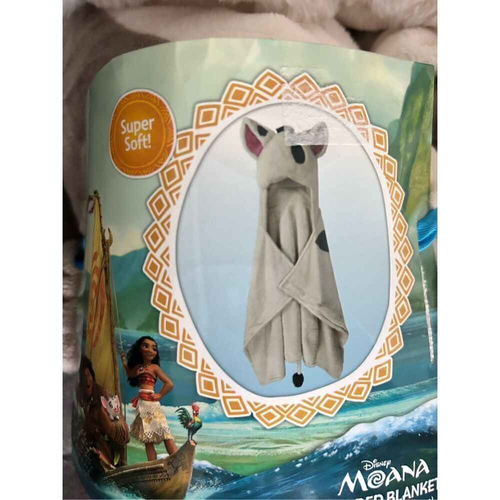 Disney Moana pig blanket super soft kids 3+